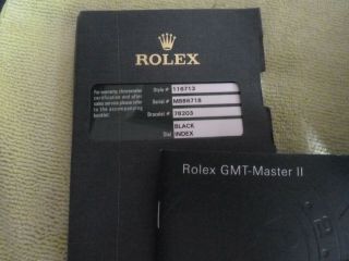 Rolex: Men ' s 40mm GMT Master II 116713 LN SS & 18KYG 2