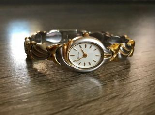 Women ' s BULOVA Two - Tone Bracelet Quartz Watch,  98T00 - Battery 7