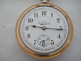 The Studebaker 329 South Bend - 21J adjusted neat damaskeened 18s pocket watch 3