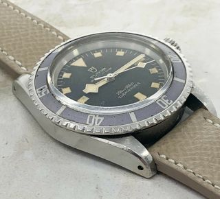 Vintage Tudor (by Rolex) Submariner Snowflake Wristwatch Ref.  7016/0 Blue Dial 5