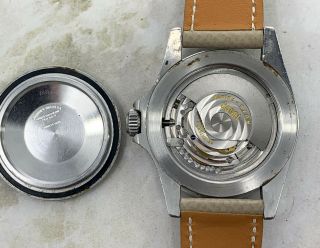 Vintage Tudor (by Rolex) Submariner Snowflake Wristwatch Ref.  7016/0 Blue Dial 8