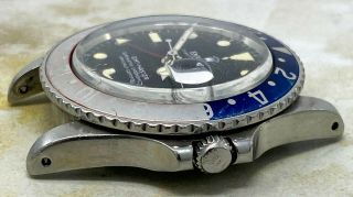 Vintage Rolex GMT - Master Wristwatch Ref.  1675 Steel Great Patina NR 5