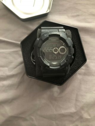 Casio Gd - 100 - 1b Wrist Watch For Men