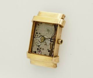 Very Rare 18k Rose Gold Patek Philippe Top Hat Model Wrist Watch Needs Help N/r
