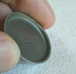 VINTAGE BULOVA WATCH BACK U.  S.  ARMY AAF TYPE A - 11 STAINLESS STAR WATCH CASE CO. 4