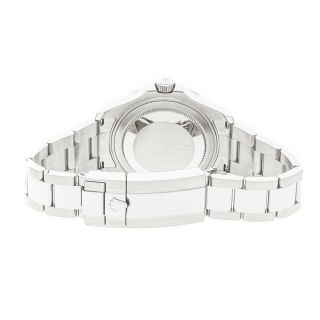 Rolex Yacht - Master Auto 37mm Steel Platinum Mens Oyster Bracelet Watch 268622 4