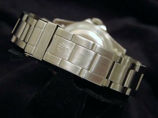 Rolex Submariner Date Stainless Steel Watch Black Dial Bezel Mens Sub 16610 4