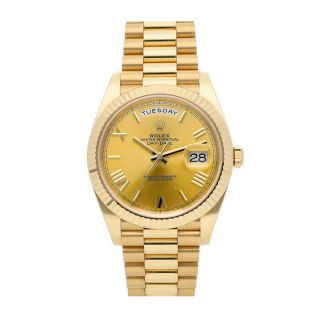 Rolex Day - Date Yellow Gold Auto 40mm Mens Watch President Bracelet 228238