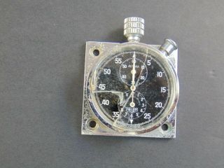 Vintage Swiss Heuer Autavia Automobile Racing Stopwatch - Chronograph Stop Watch