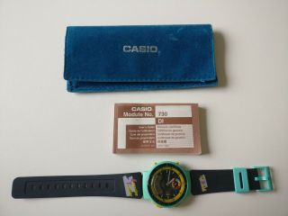 Vintage Rare Casio Aw - 60 Quartz Watch (nos) Aw - 60