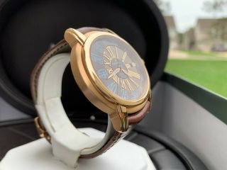 Very Rare Audemars Piguet Millenary 18K Rose Gold Brown Dial Watch in FULL SET 2