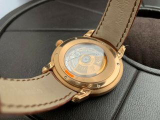 Very Rare Audemars Piguet Millenary 18K Rose Gold Brown Dial Watch in FULL SET 5