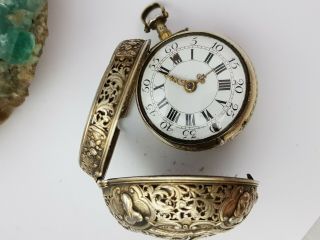 Quarter Repeater Verge Fusee Pair Case Pocket Watch
