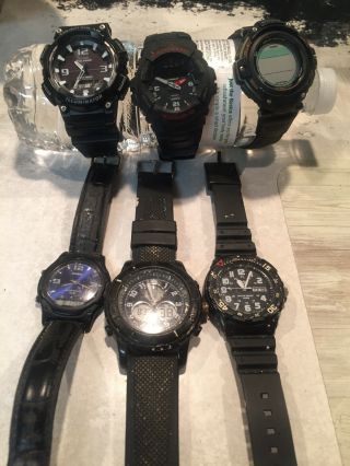 I Have Six Casio Watches All In