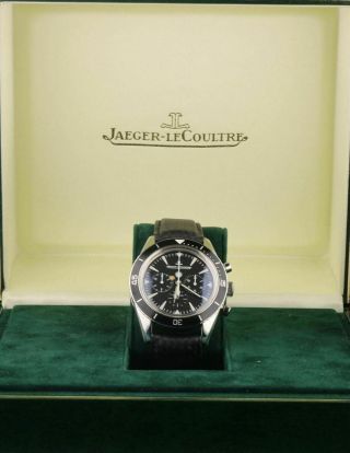2016 Jaeger LeCoultre Deep Sea Chronograph Ceramic 135.  8.  C8 40mm Stainless Watch 7