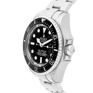 Rolex Deepsea Sea - Dweller Auto 44mm Steel Mens Oyster Bracelet Watch Date 116660 3