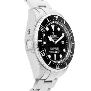 Rolex Deepsea Sea - Dweller Auto 44mm Steel Mens Oyster Bracelet Watch Date 116660 4