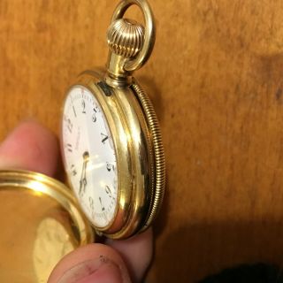 18k Tiffany & Co.  York Gold Pocket Watch Patek Movement? No 89346 5