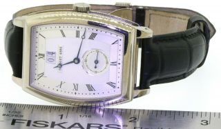 Breguet 4886 5480 Heritage Big Date 18K WG 35 x 51mm automatic men ' s watch 11