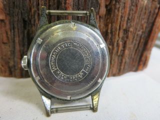 Vintage Louis 17 Jewel Incabloc Mens Military Winding Watch Repair RP11 4