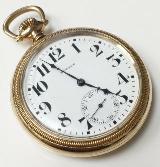 E.  Howard 1317689 Railroad Chronometer Pocket Watch 21 Jewels U.  S.  A.  Series 11 2