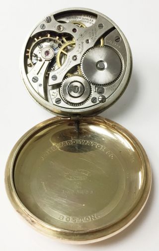 E.  Howard 1317689 Railroad Chronometer Pocket Watch 21 Jewels U.  S.  A.  Series 11 8