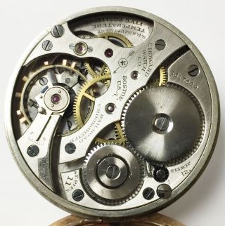 E.  Howard 1317689 Railroad Chronometer Pocket Watch 21 Jewels U.  S.  A.  Series 11 9