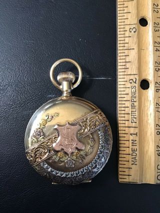 Antique Elgin 14k Gold Pocket Watch