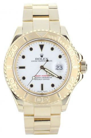 Rolex Yachtmaster Ref: 16628b 40mm Yellow Gold