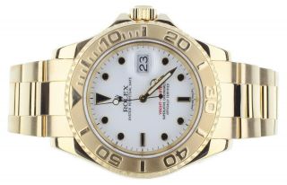 Rolex Yachtmaster ref: 16628B 40mm Yellow Gold 2