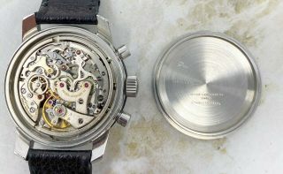 Vintage Heuer Autavia Chronograph Wristwatch Ref.  2446C Valjoux 72 ORIG PAPERS 11