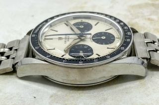Vintage Universal Geneve Compax Chronograph Nina Rindt Wristwatch Valjoux 72 5