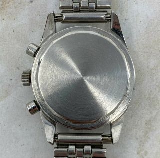 Vintage Universal Geneve Compax Chronograph Nina Rindt Wristwatch Valjoux 72 9