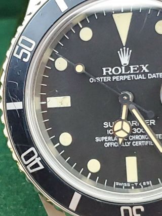 Rolex Submariner Date Ref 16800 Matte Dial 8.  3mil Serial 4