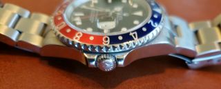 Rolex Pepsi GMT - Master II,  16710,  No Holes,  Box,  Papers,  Red,  Blue,  Black Dial 3