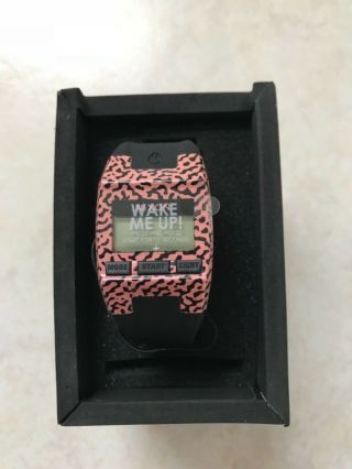 Nixon Comp S Watch Unisex Lay Low A3362154 - 00 Water Sports Surf Hot Coral Amoeba