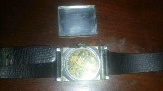 old vintage bulova art deco mens wristwatch 14k gold filled case 7