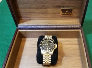 18K Gold Vintage Rolex GMT Master Model 1675 3
