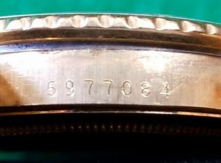 18K Gold Vintage Rolex GMT Master Model 1675 5