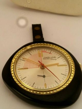 Jaguar Watch Memo Stopwatch Mechanic Chronometer Key Ring