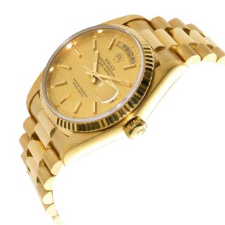 Rolex Day - Date 18038 Men ' s Watch in 18kt Yellow Gold 2