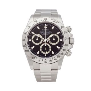 Rolex Daytona Chronograph Stainless Steel Watch 116520 40mm W5789