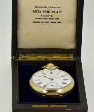 18k Gold Patek Philippe Chronometro Gondolo Memento Mori Skull Watch.  140g,  56mm