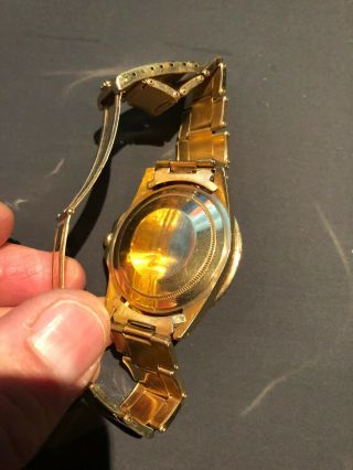 Rolex GMT - Master Yellow Gold Auto 40mm Mens Watch Jubilee Bracelet 16758 5