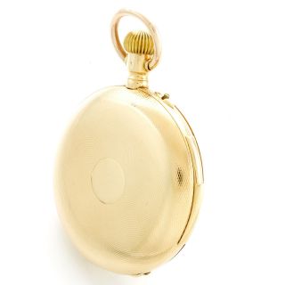 Rare 14K Rose Gold Hy Moser & CE 24 - Jewel Minute Repeater Pocket Watch 18 Size 3