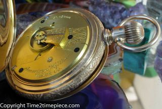 American Waltham Watch Co Circa 1883 Granger 14 k Gold Filled 2 Year 10