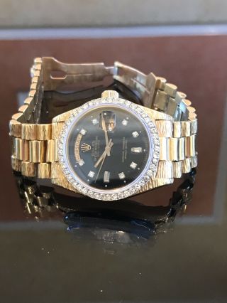 Rolex Day Date 18k Yellow Gold President Band 18038 4