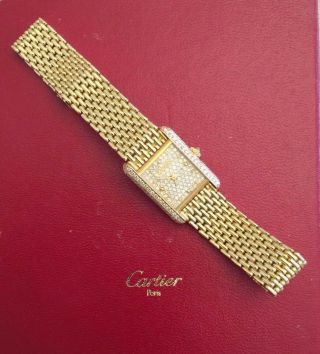 18k Yellow Gold Cartier Petite Women 