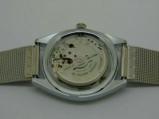 Citizen 8200 Automatic Men ' s Steel 21 Jewels Day Date Vintage Japan Wrist Watch 5