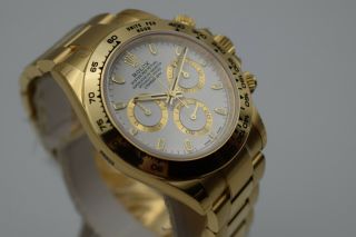 Rolex 116508 Daytona 40mm 18K Gold Watch -,  5yr 3